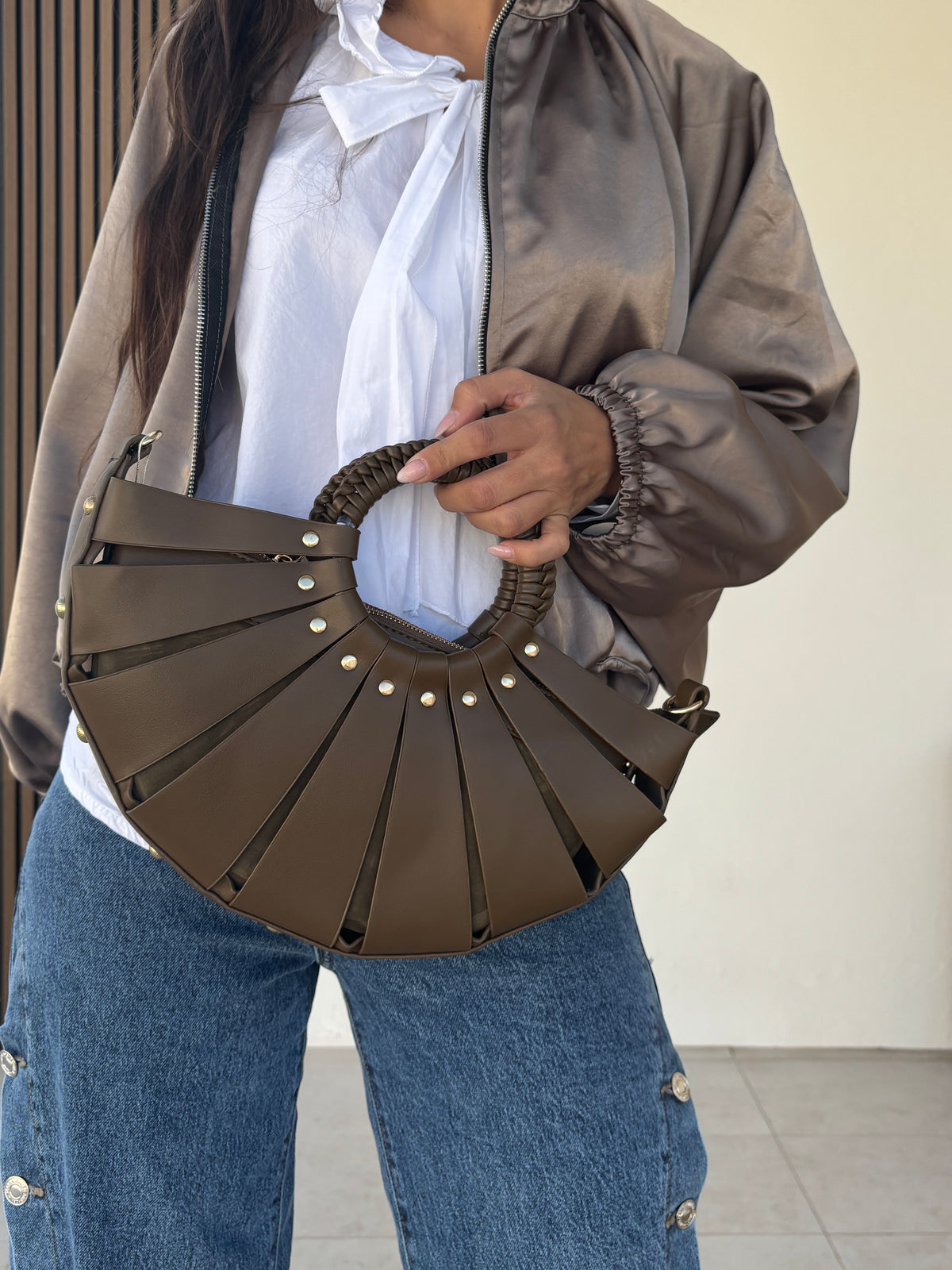 Bolso Milán kaki