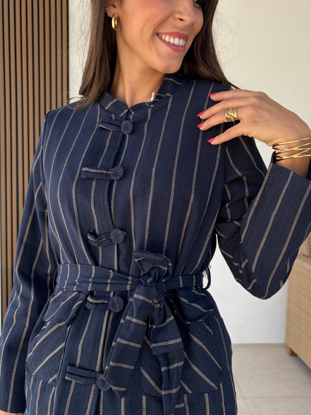 Chaqueta Miranda Rayas
