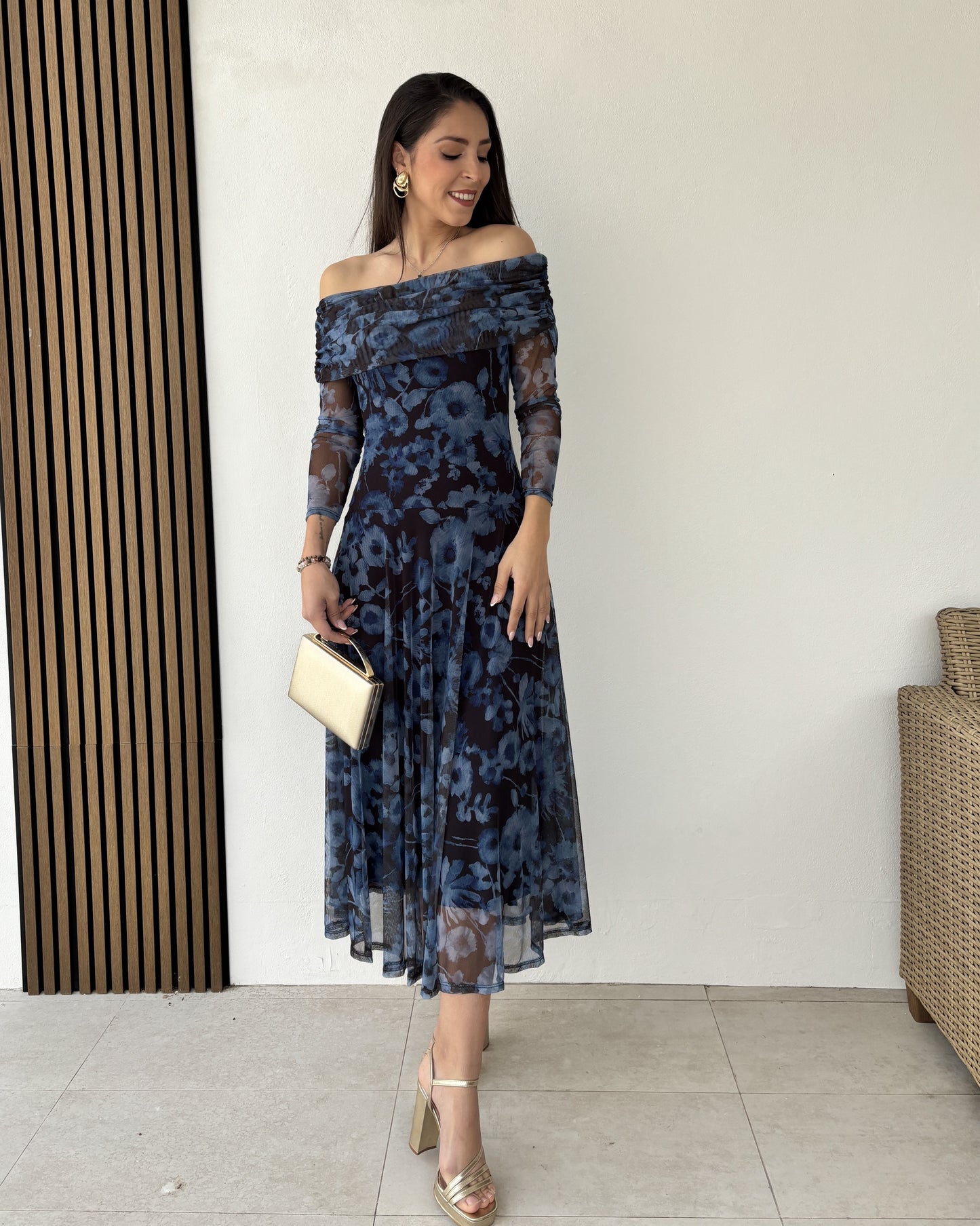 Vestido Floral Holanda