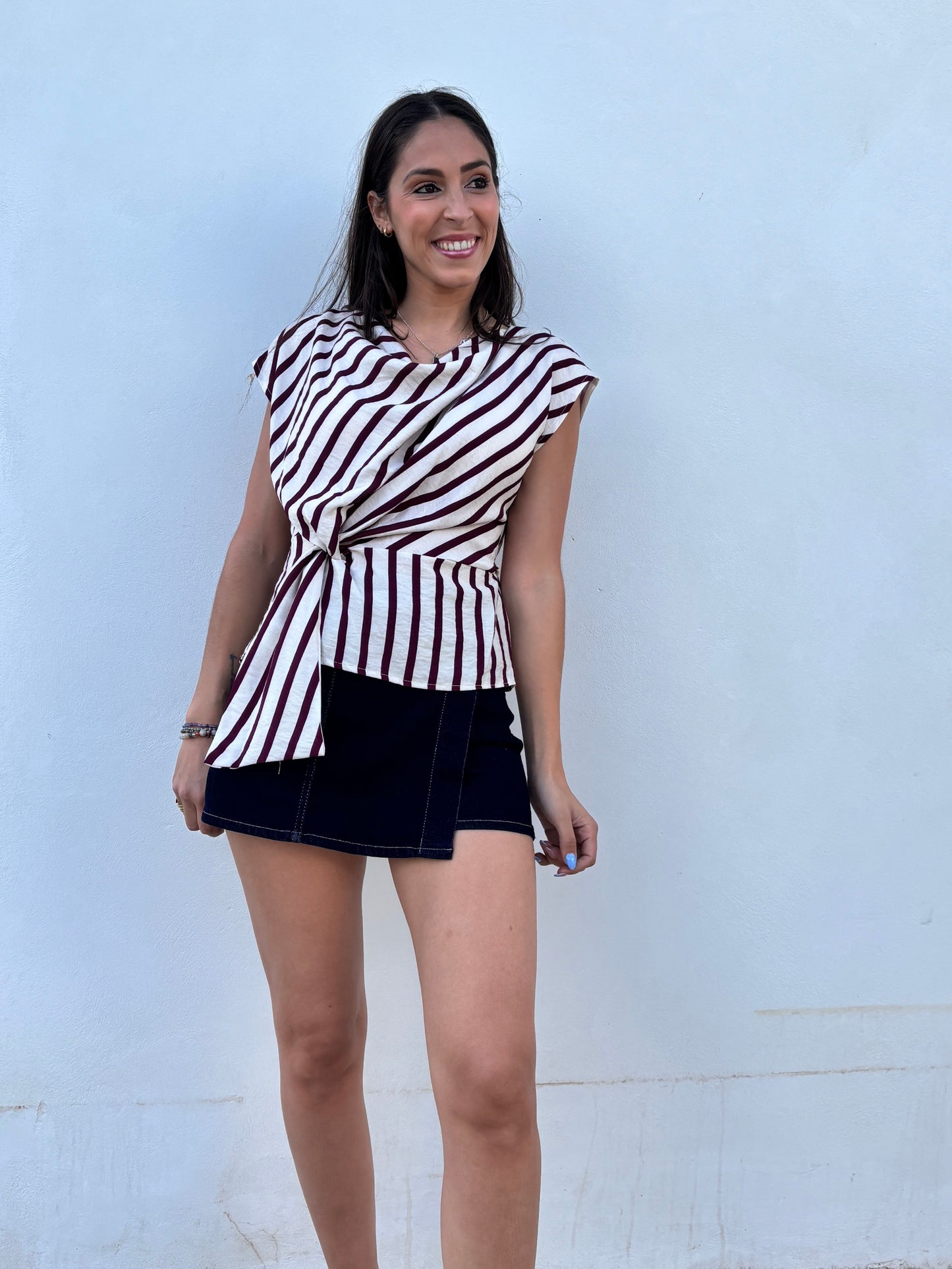 Camisa Parisiana Burdeos