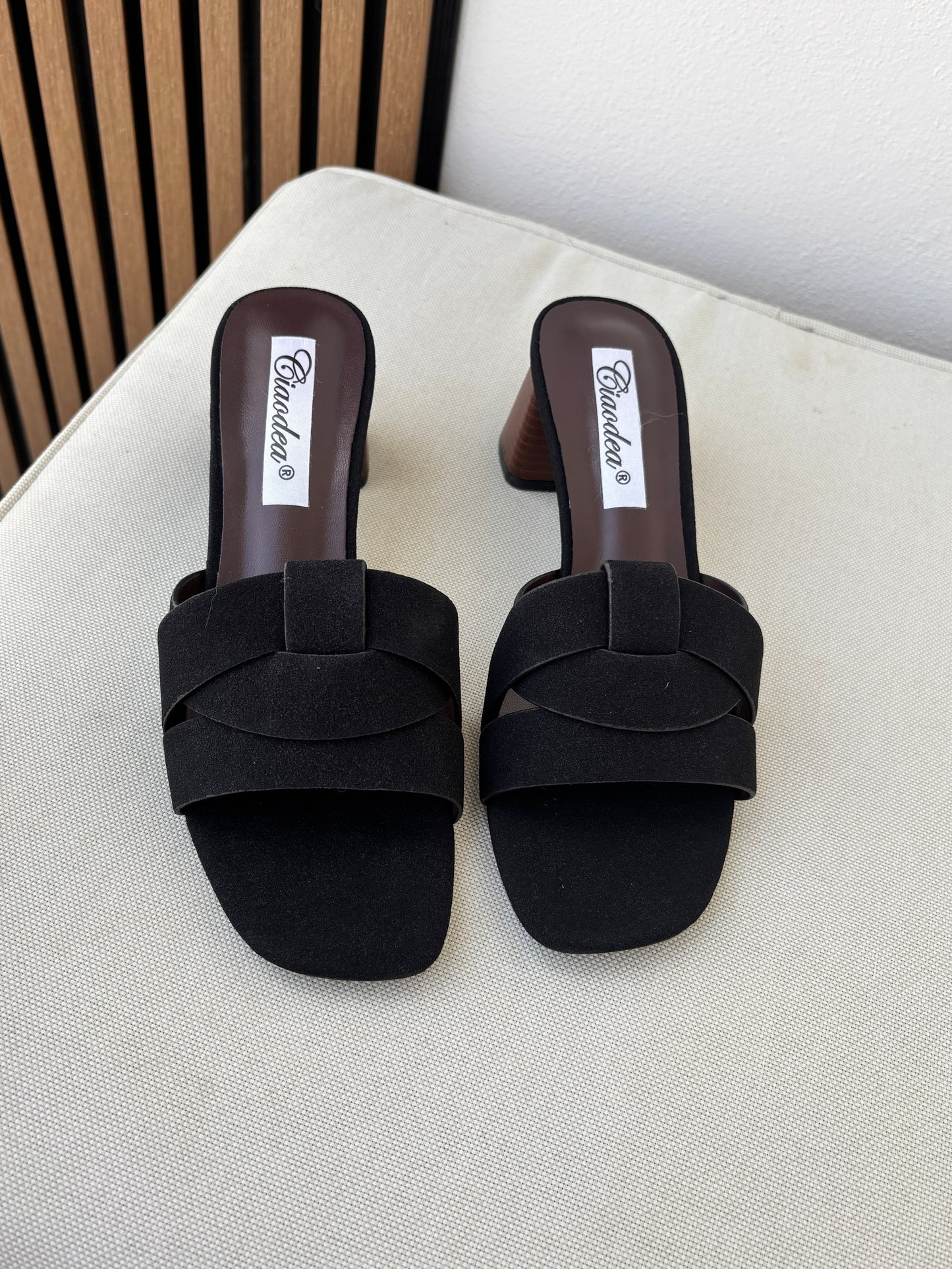 Zapato tacón Maira Negro