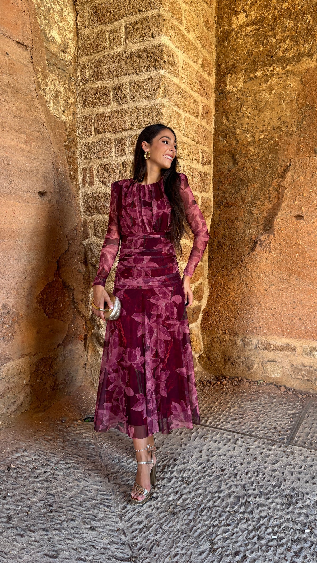 Vestido Rafaela Rosa