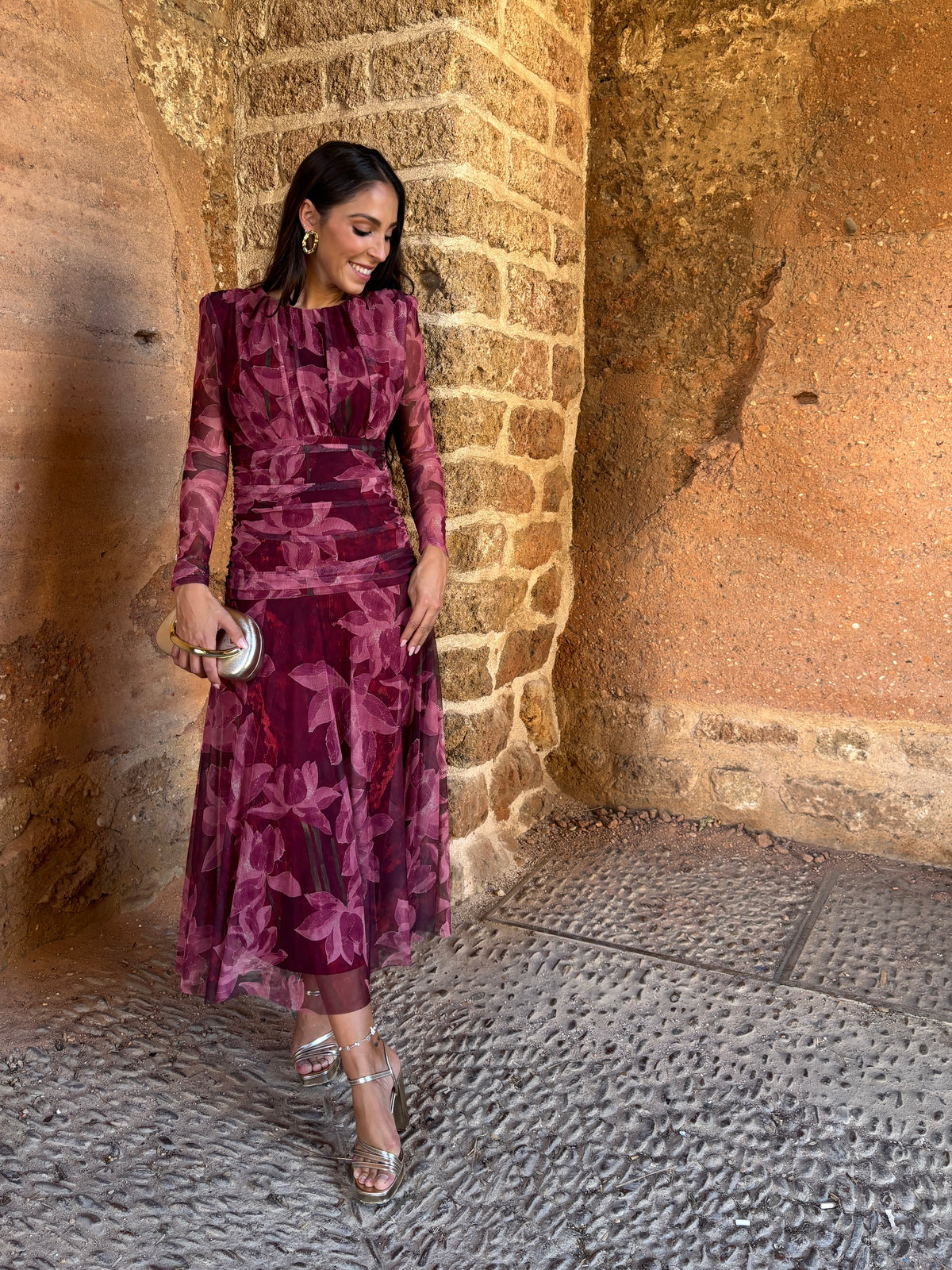 Vestido Rafaela Rosa