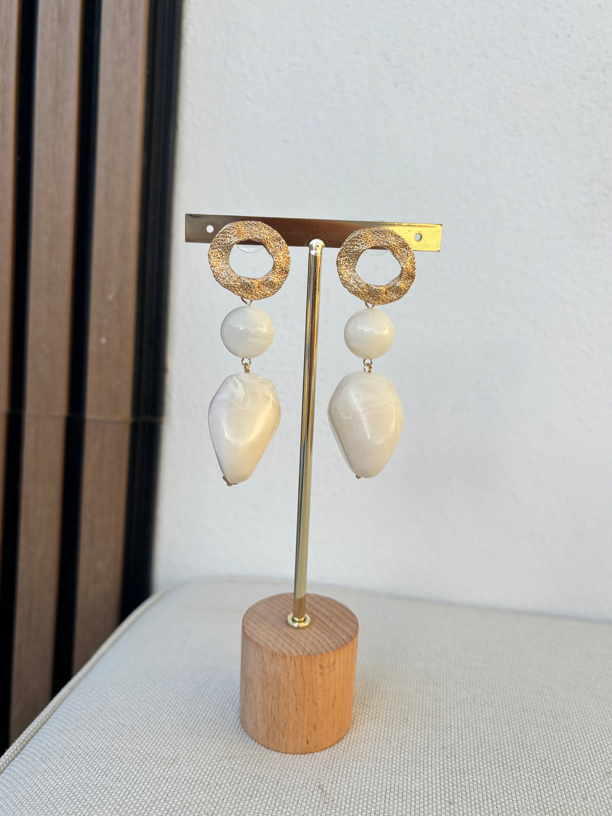 Pendiente Penélope Dorado