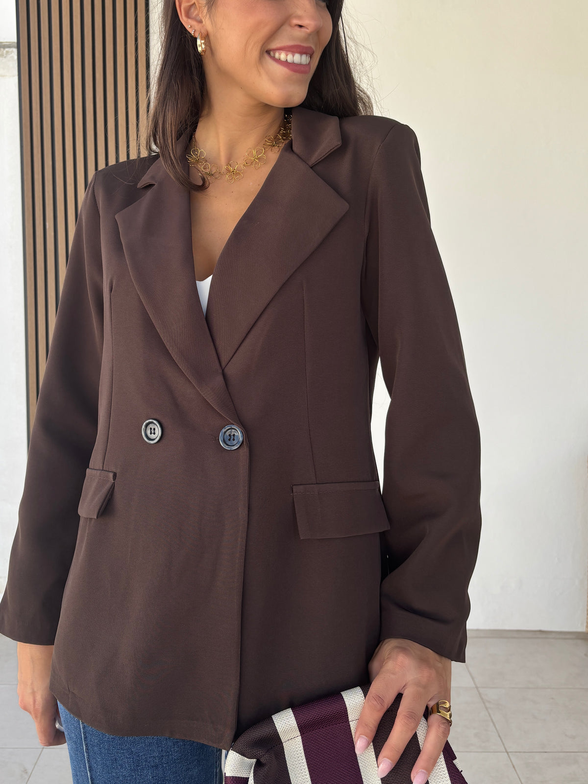 Blazer Sara marrón