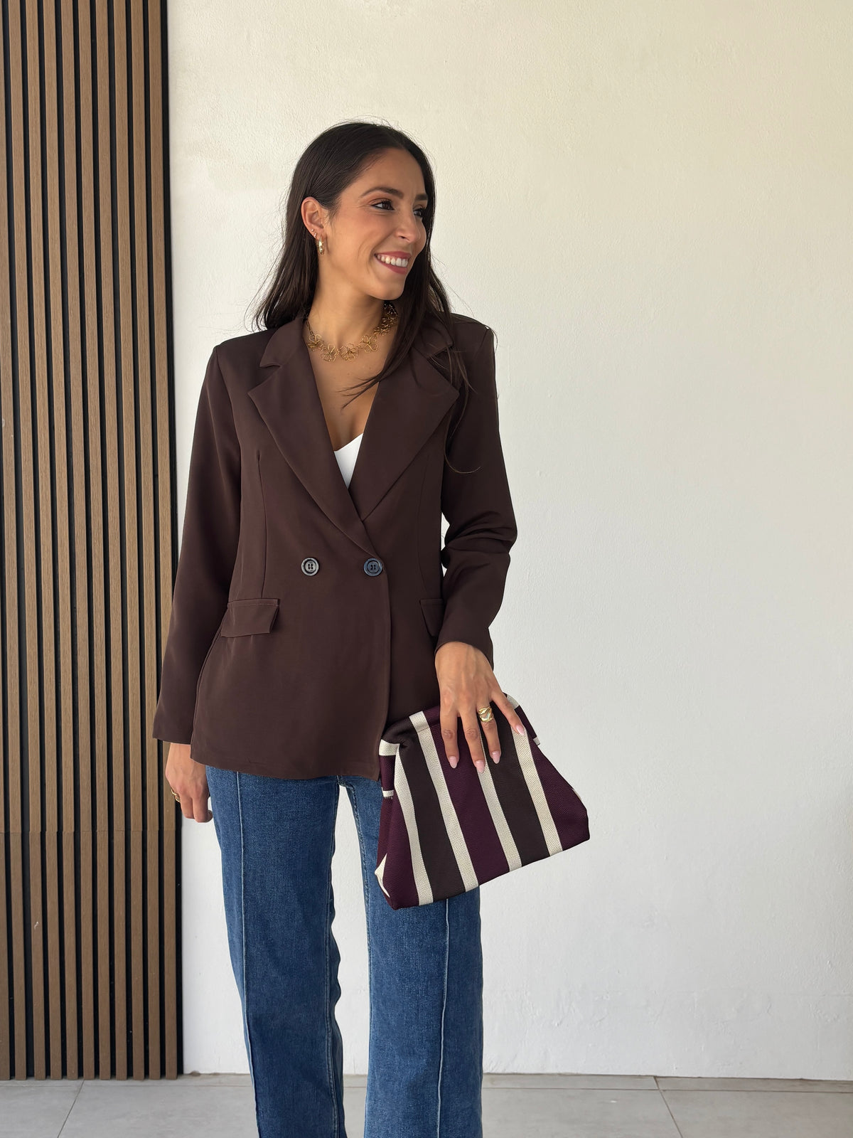 Blazer Sara marrón