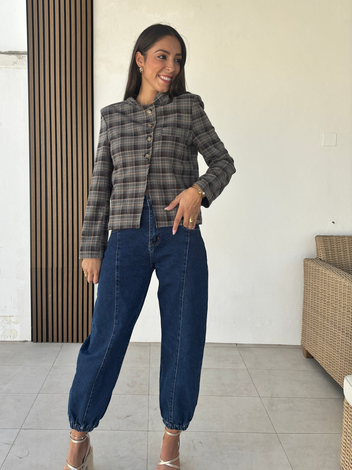 Blazer cruzada