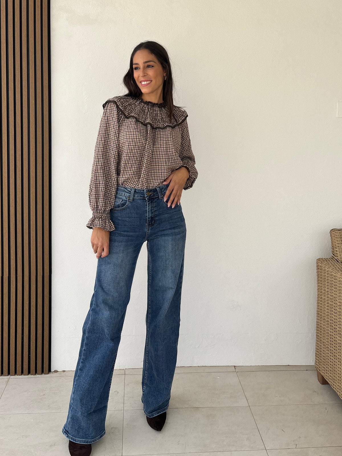 Camisa Mariana Marrón