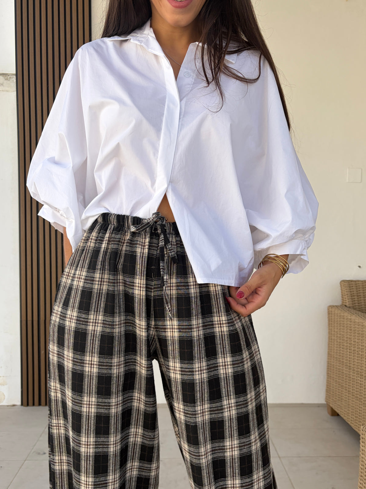 Camisa Kasandra blanca