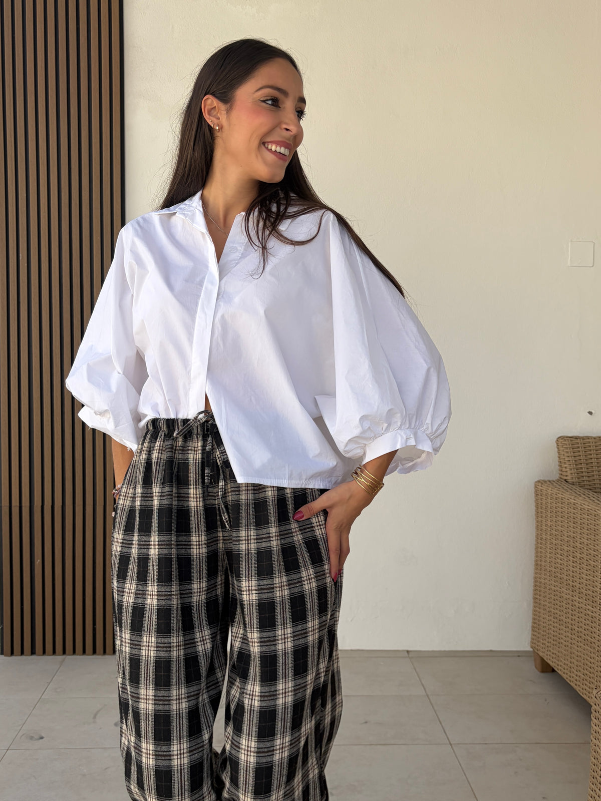 Camisa Kasandra blanca