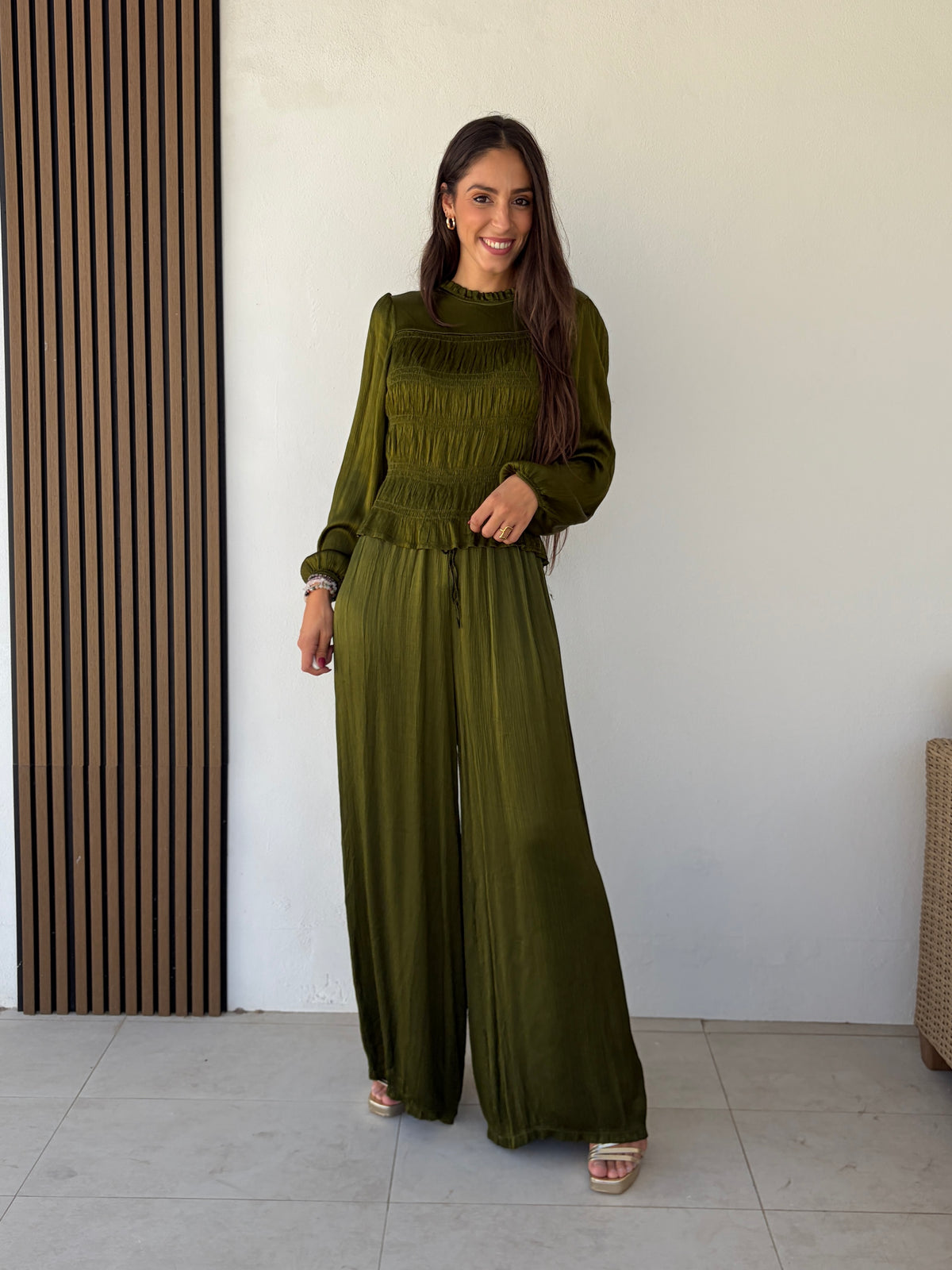 Conjunto tropical verde