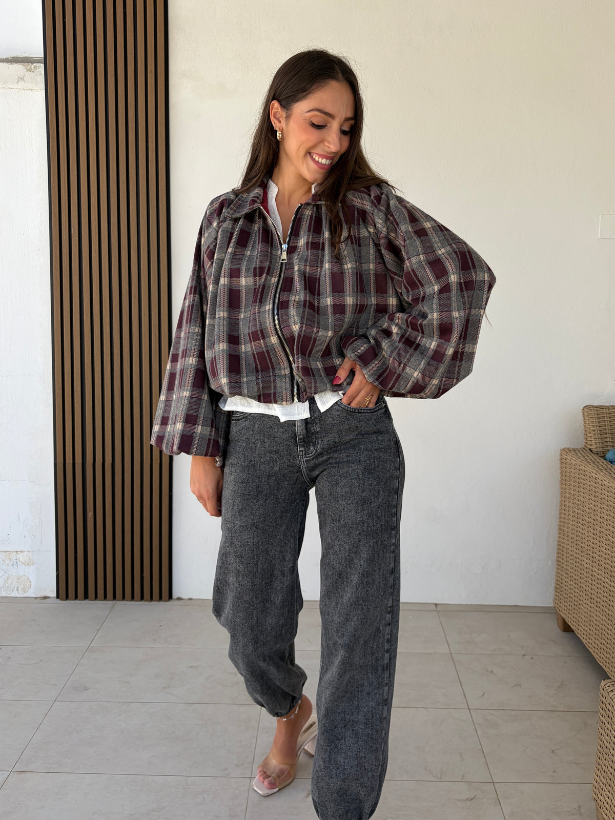 Bomber Aylen burdeos