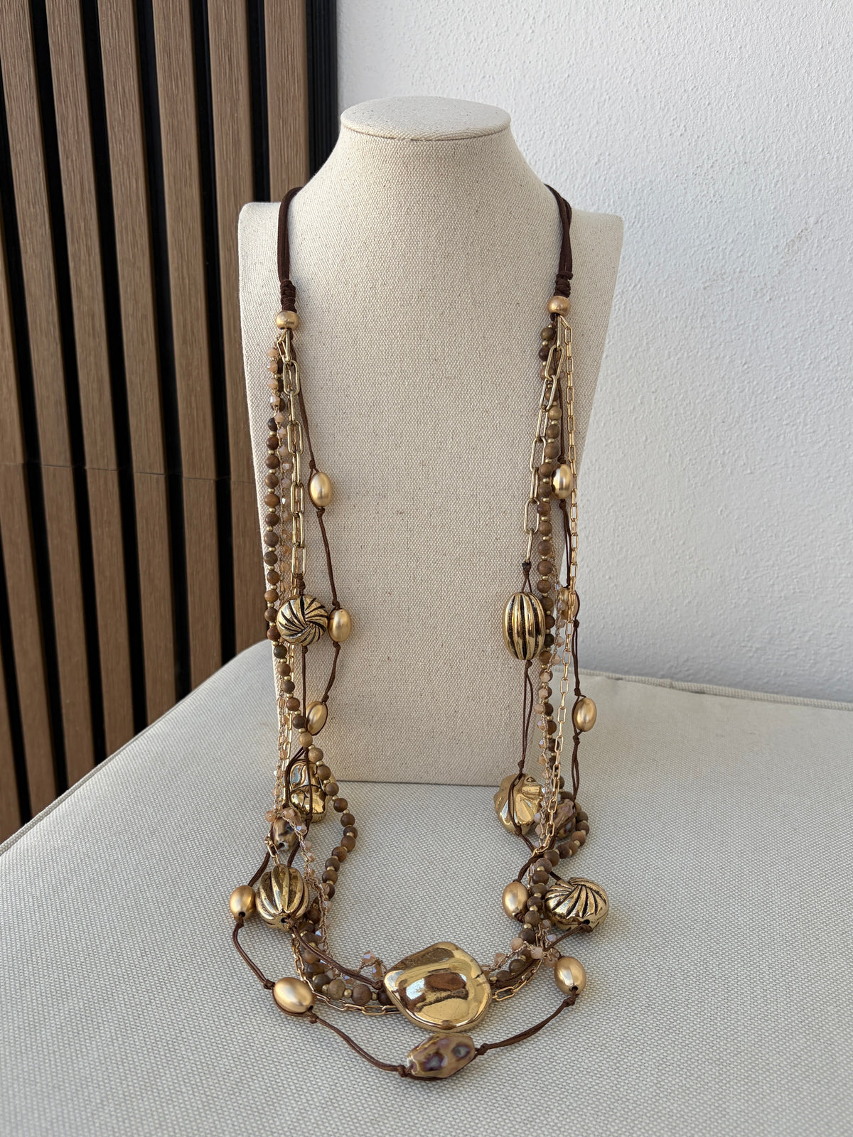 Collar Sofía dorado
