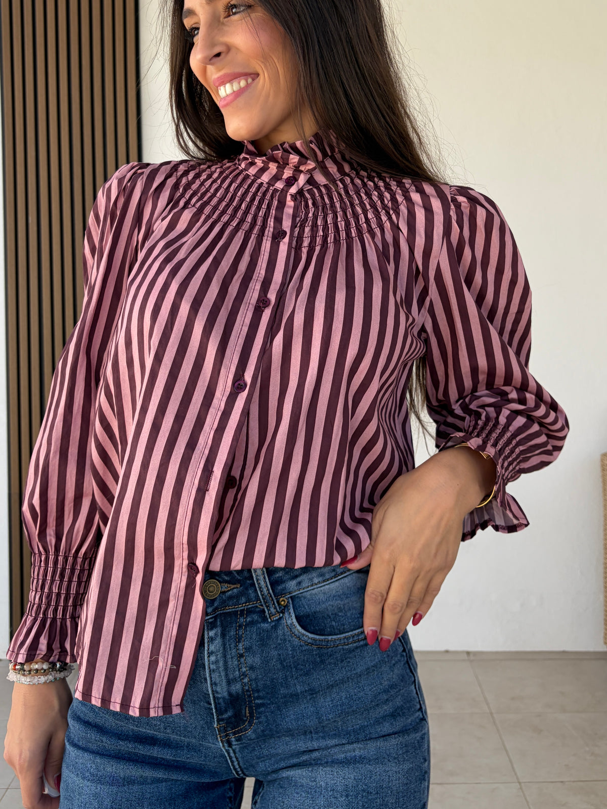 Camisa Liss Rosa