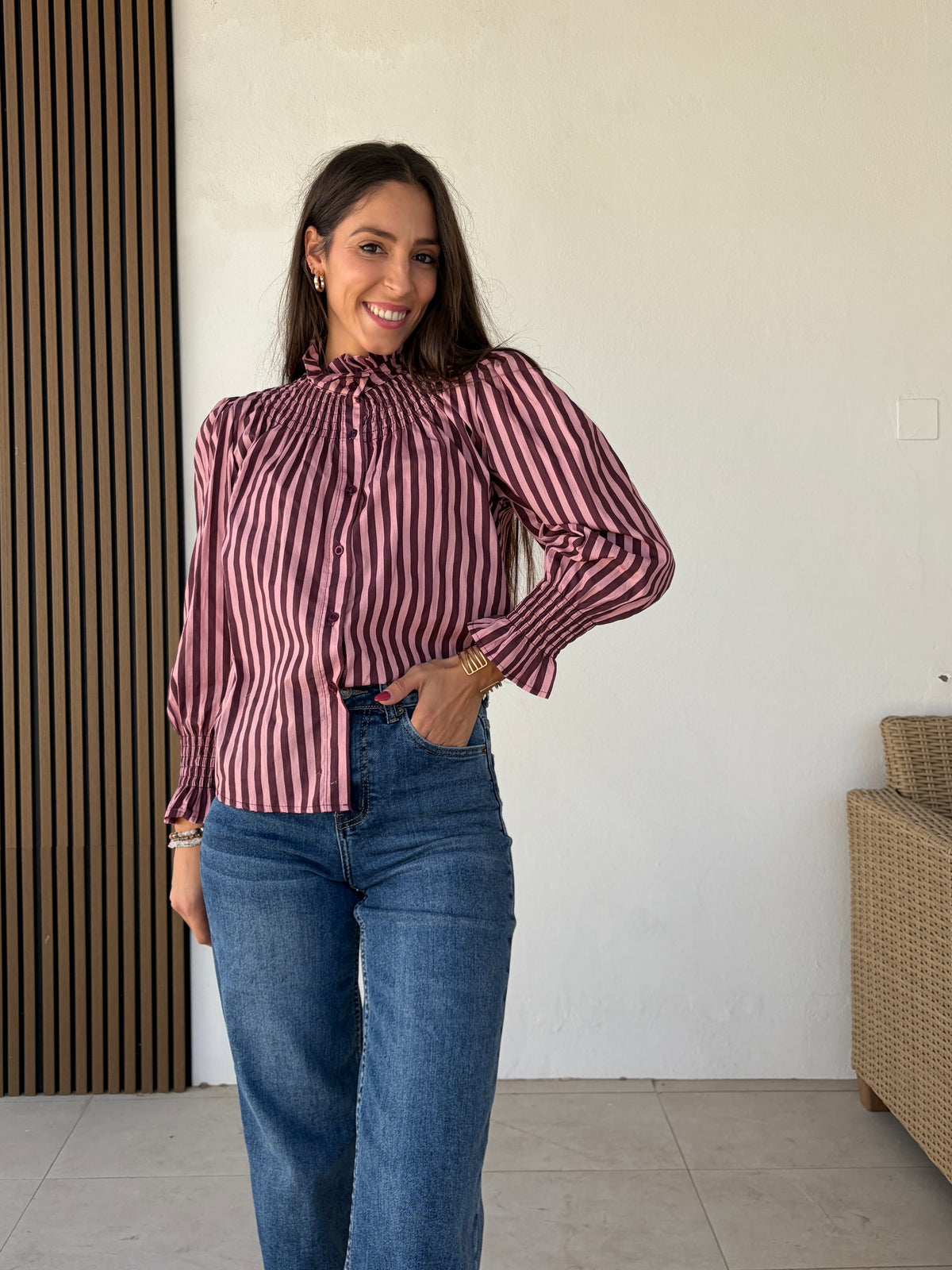 Camisa Liss Rosa