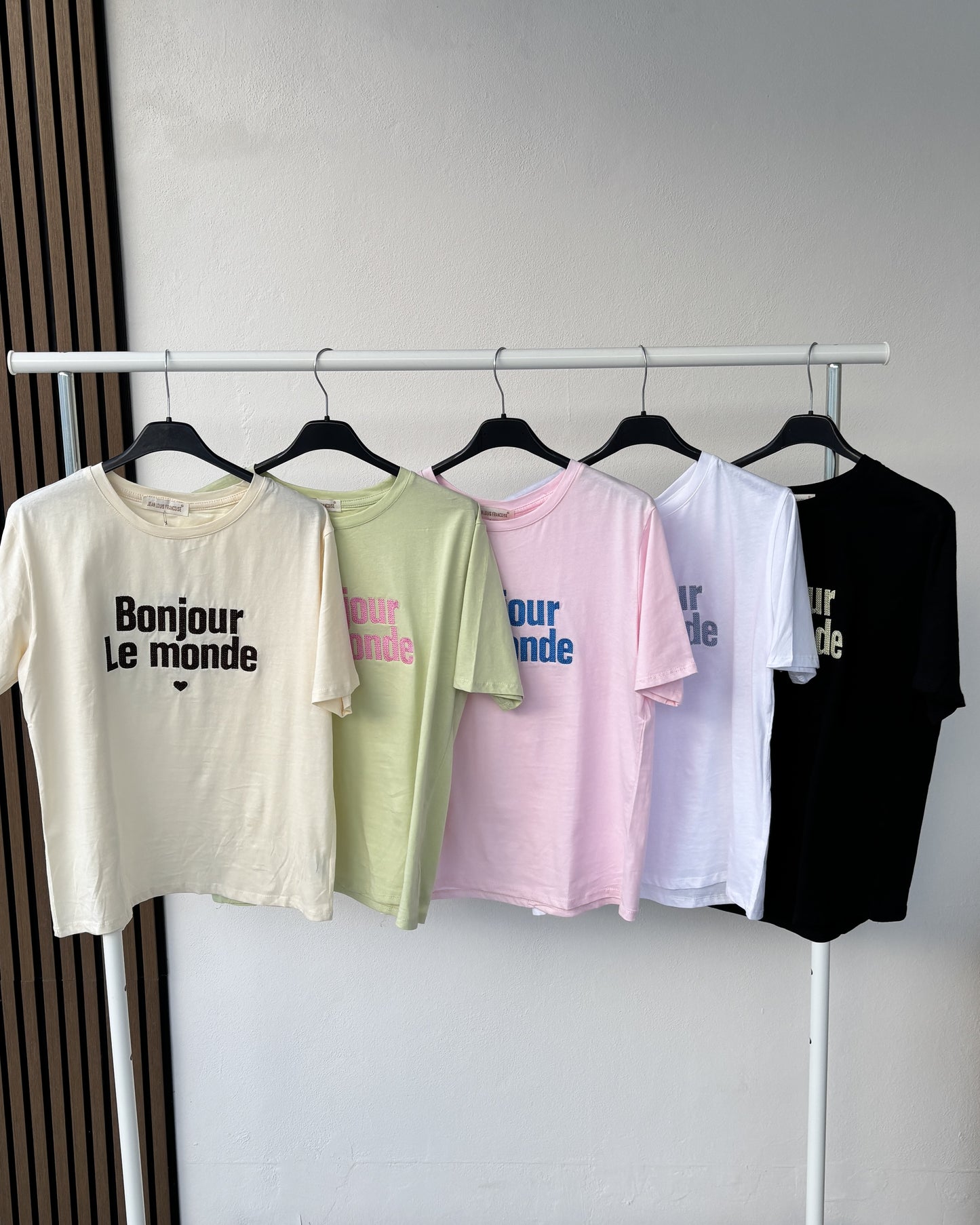 Camisetas Bonjour