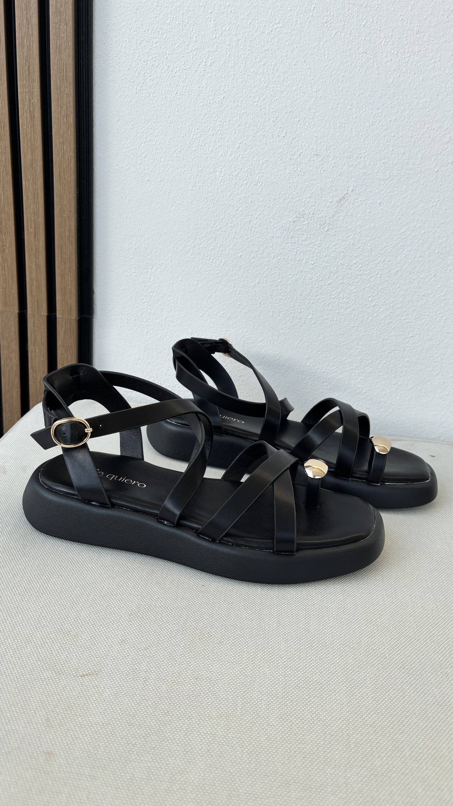 Sandalia Canarias Negras
