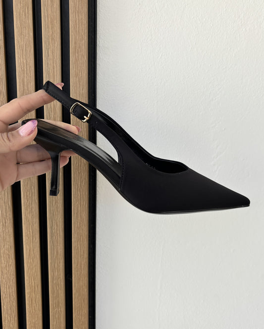 Zapato tacón Minerva Negro